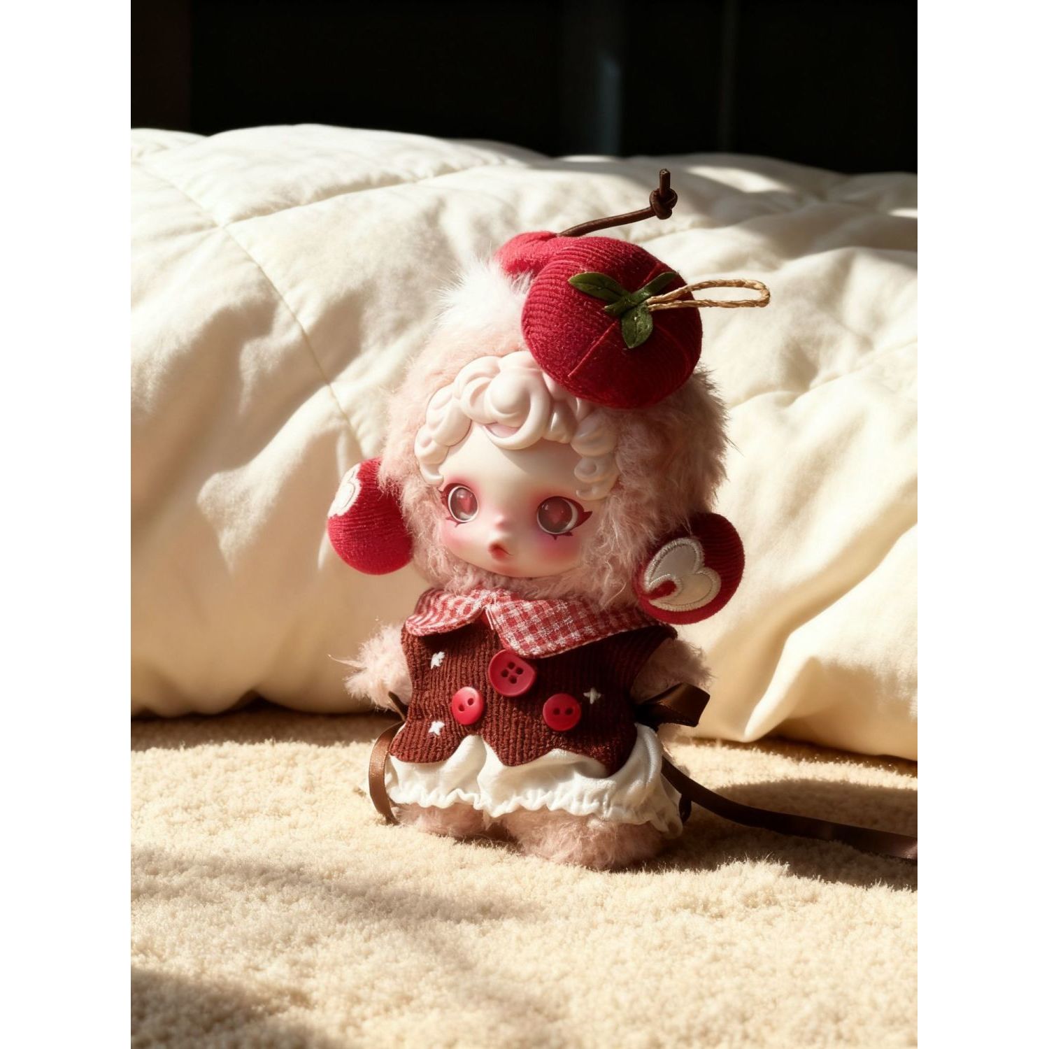 SKULLPANDA三代不眠剧场sp娃衣发霉小蛋糕衣服替换装苹果蛋糕