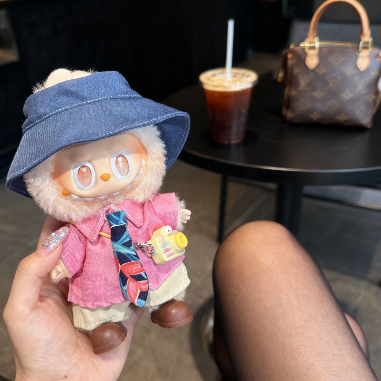 拉布布17cm娃衣一三代搪胶公仔换装衣服