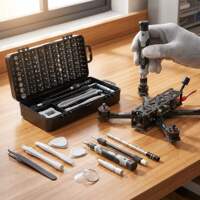 Anti-Slip Precision Screwdriver Set - Magnetic Repair Tool K thumbnail 4
