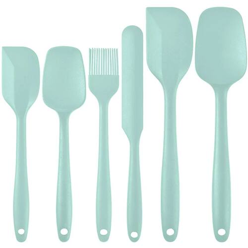 6pcs Silicone Spatula Set for Cooking Baking Tools Food Grad