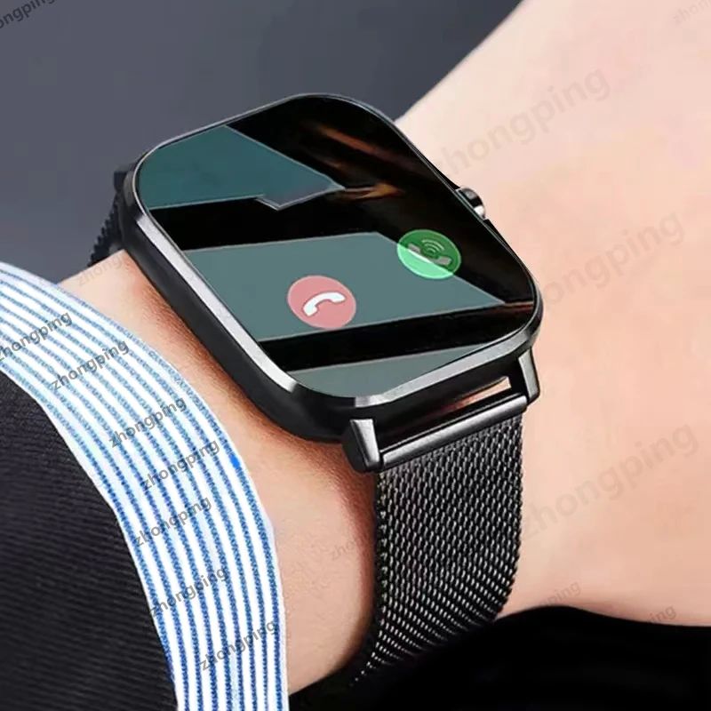 2024 New Bluetooth Answer Call Smart Watch Men Touch Call Fi