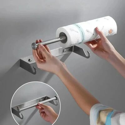 Stainless Steel Paper Towel Holder for Kitchen Wall Mounted