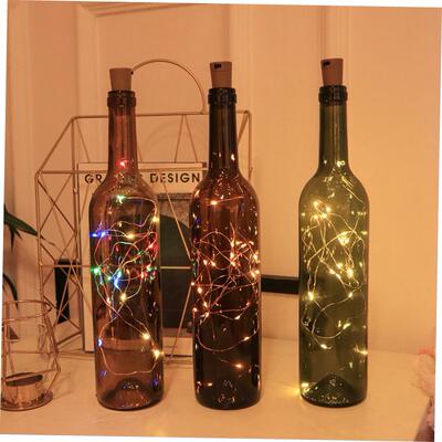1m 2m 3m Copper Wire LED String Lights Christmas Decorations