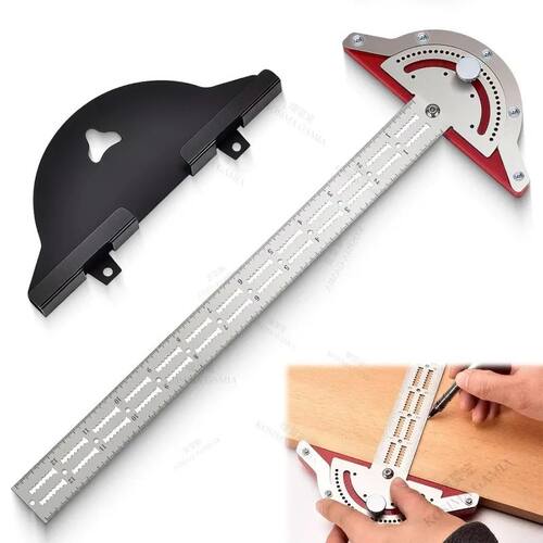 Woodworking Edge Ruler Woodworkers Scriber Marking Line Rule