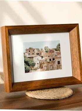 Nordic simple wooden photo frame square picture frames 相框