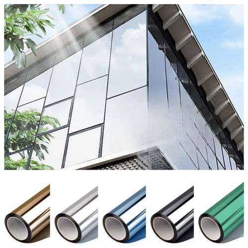 Multi-size One Way Mirror Window Film Privacy Sun Blocking G