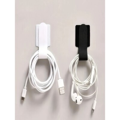 10/20/30 Wire Ties, White/black, Non Damaging To Equipment,