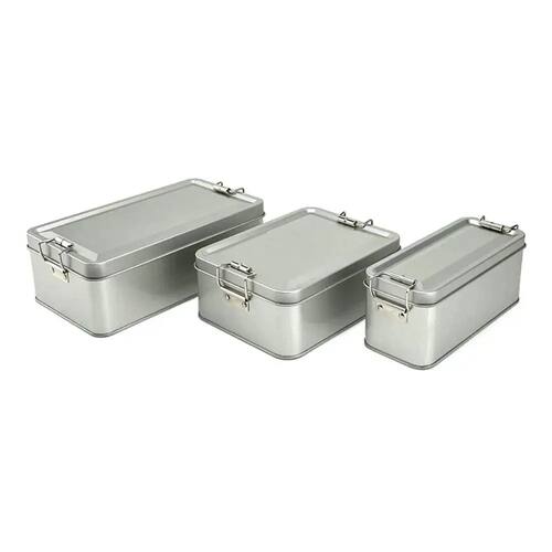 High Quality Metal Storage Box Old-fashioned Rectangular Iro