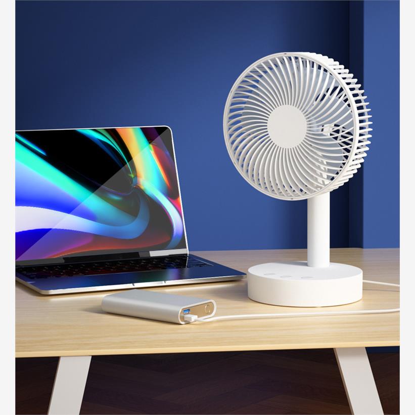 USB desk table fan air cycle mute electric Desktop fan