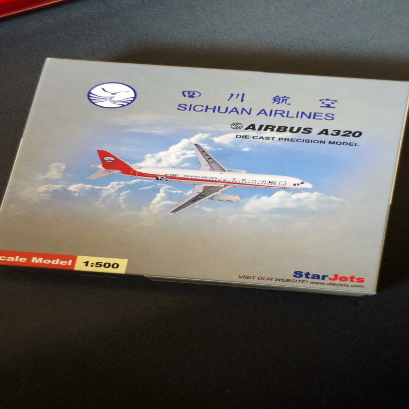 四川航空娇子号 1:500 starjets出品盒藏 无瑕疵 出不退不换 成
