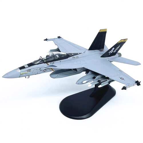 1:100美国F/A-18F战斗机F18飞机模型合金战机成品免胶WLTK 非偏远