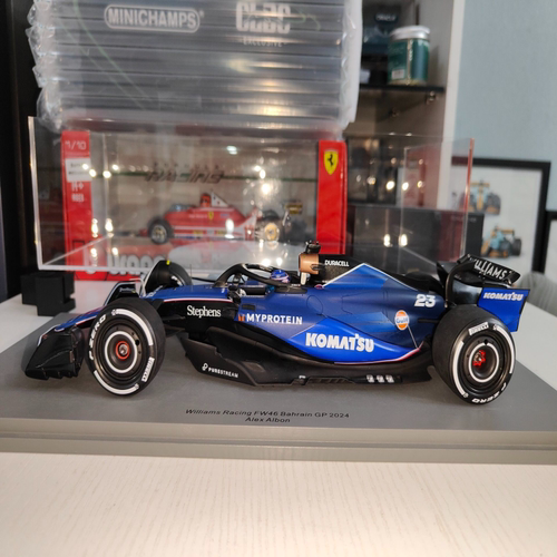 阿尔本 瑕疵品  F1赛车模型 威廉姆斯车队 FW46赛车  F12024赛季