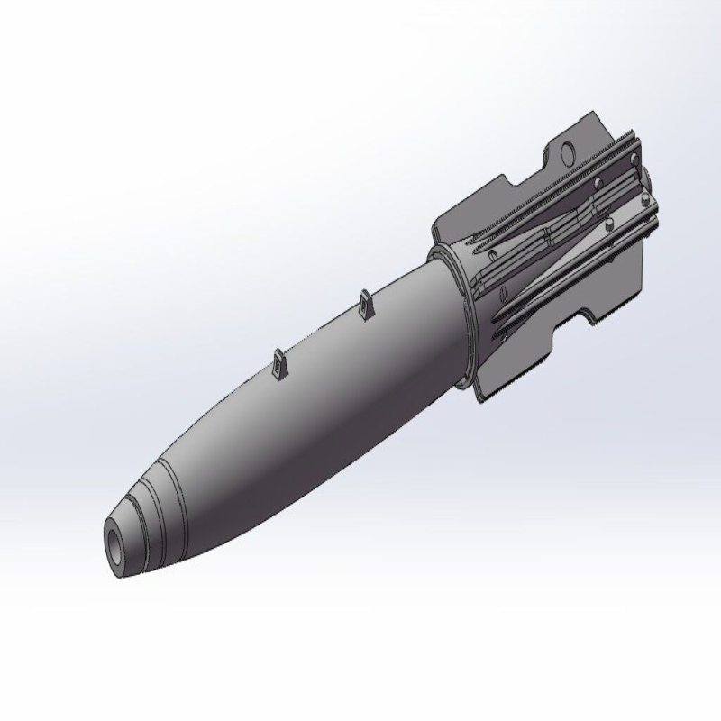 1/72 mk82蛇眼 航空炸弹 比例模型高精度红蜡3D打印模型一套6枚