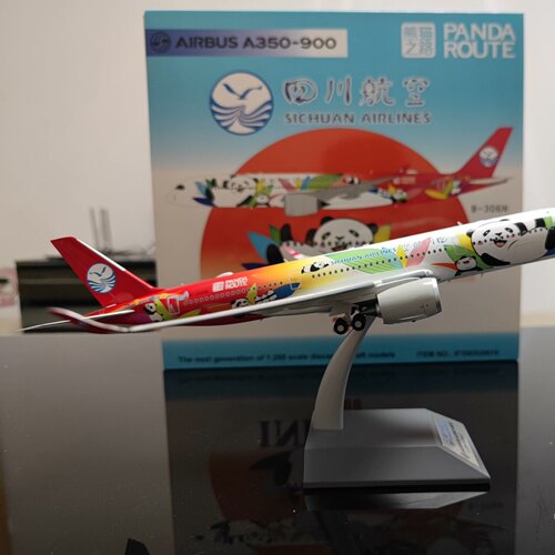 inflight200 四川航空 空客359 熊二if200 1/200合金客机模型 空