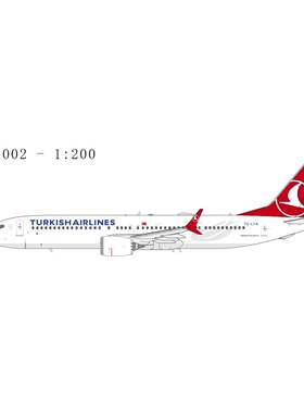 NG 94002 94003合金1：200土耳其航空 B737 MAX9 TC-LYA TC-LYB