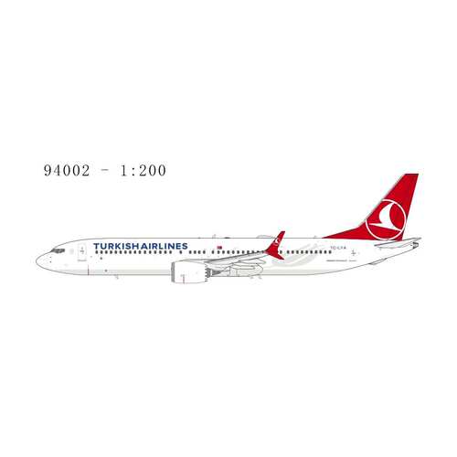 NG 94002 94003合金1：200土耳其航空 B737 MAX9 TC-LYA TC-LYB