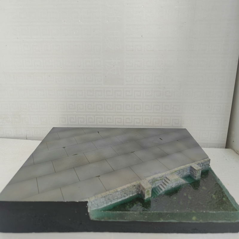 1/72飞机模型场景地台尺寸是35*25，细节看图，也可根据客户要求