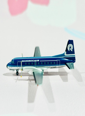 AC 1:400 Quebecair HS-748 C-GAPCAC经典老货 ，实物如图所示