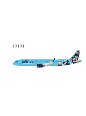NG1：400合金 13131 美国捷蓝航空 A321-200/w N970JB 温馨提示