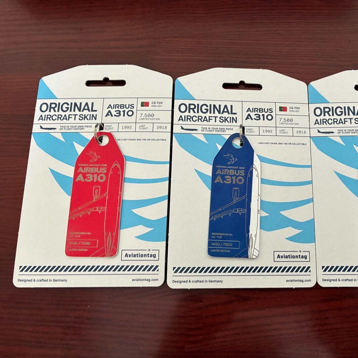 aviationtag A310飞机蒙皮小全套 SATA亚速尔航空 注册号CS-TGV图片