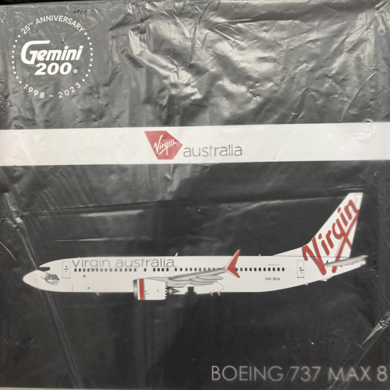 航司:维珍航空 Virgin Australia机型:波音737 Max8,B737max8