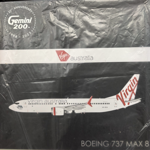 航司：维珍航空 Virgin Australia机型：波音737 Max8，B737max8