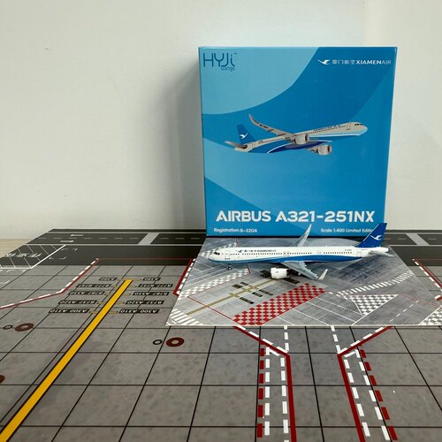 HYJLwings 1:400# 飞机模型 厦门航空Airbus A321neo B-32GA