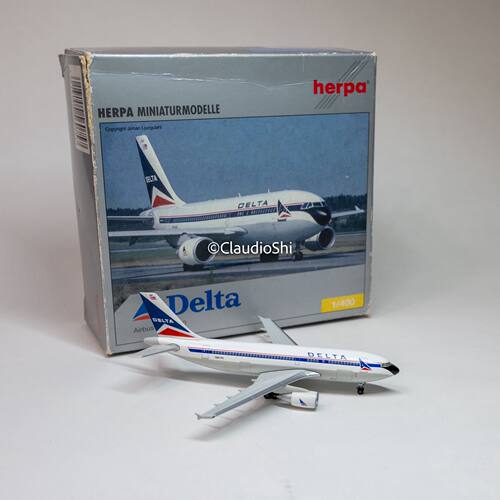 Herpa（HP） 1/400 Delta Air Lines 达美航空 A310-300 N821PA