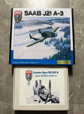 Pilot Replicas 48A001 1/48 Saab J-21 A3+48R005 SAAB J21 A -