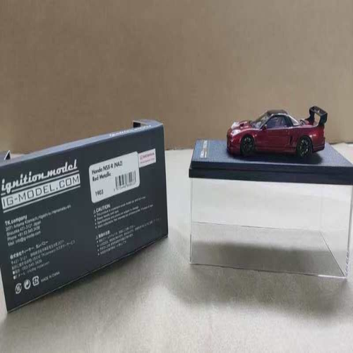 （退坑了）ig  1：43树脂模型车 车名:本田NSX(NA2)车模，没有爆