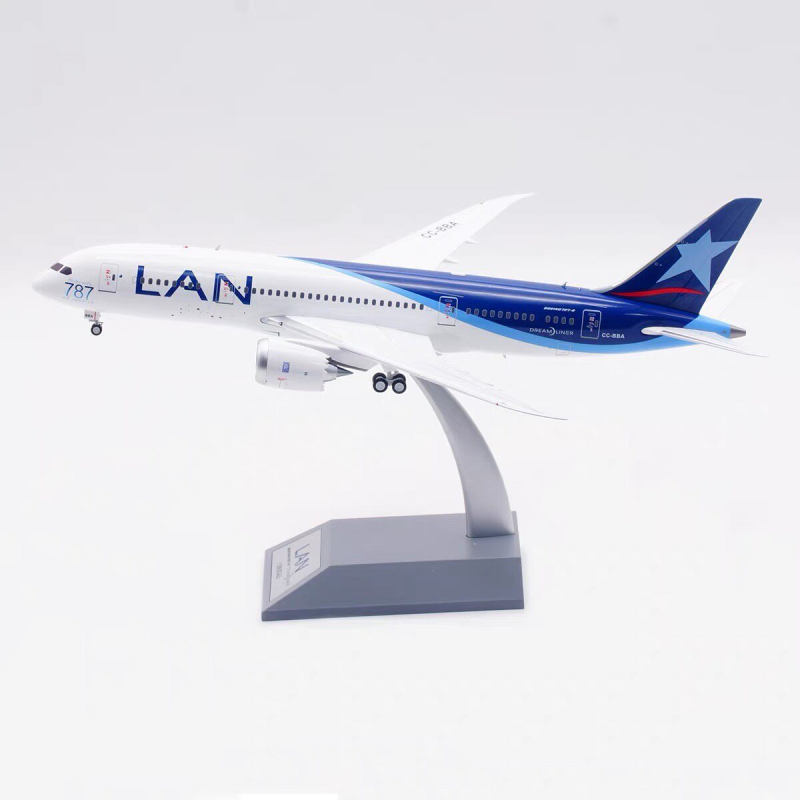现货:Inflight 1:200 飞机模型 合金 智利航空 波音 B787-8 CC-BB