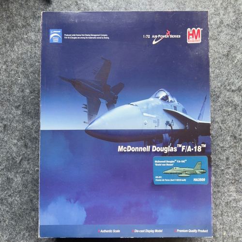 HM 收藏家 F/A-18 HA3509个人闲置现货，亲手实拍 包装盒存放性