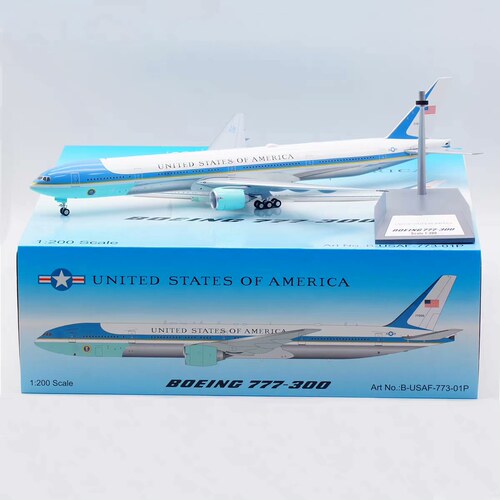 B-Models 1:200 合金 飞机模型 美国空军一号 波音B777-300 77000