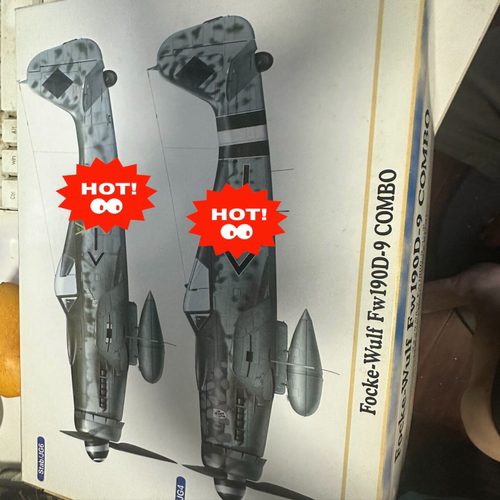 1/72 Hasegawa出品Fw190D-9双机，哥哈特巴克霍恩座机。已。。 成