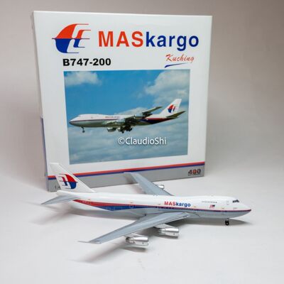Aeroclassics/Bigbird（AC/BB） 1/400 MAS Kargo 马来西亚货运航