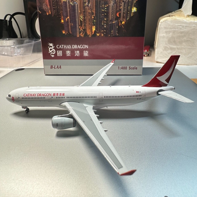 Phoenix PH 1:400 国泰港龙Cathay Dragon A330-300 B-LAA 拒绝验