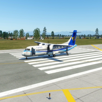 ATR72 Xplane12/11机模涂装丰富，可玩性高[hot]强烈建议入手[