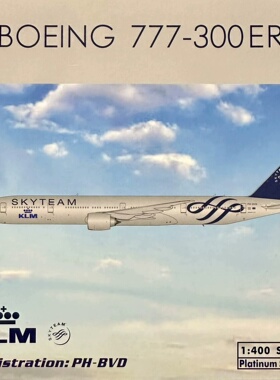 瑕疵 Phoenix Ph合金飞机模型 荷兰皇家航空 KLM 波音 Boeing b77