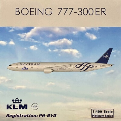 瑕疵 Phoenix Ph合金飞机模型 荷兰皇家航空 KLM 波音 Boeing b77