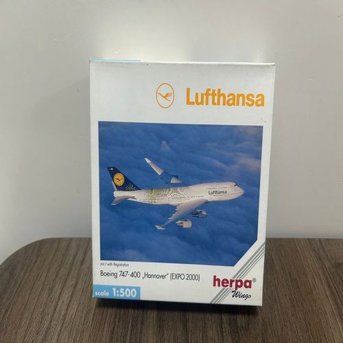 herpa+德国汉莎航空+1/500Boeing 747-400 ?Hannover