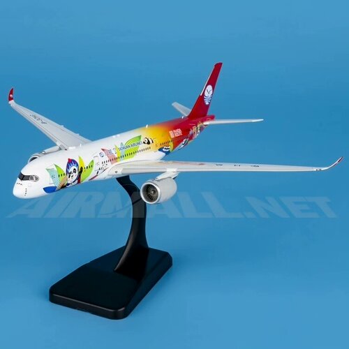 Aviation AV4208合金1:400四川航空 A350-900 B-32HG 熊猫温馨提