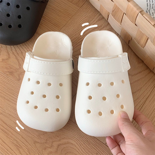 男童女童新款防滑休闲休闲洞洞鞋