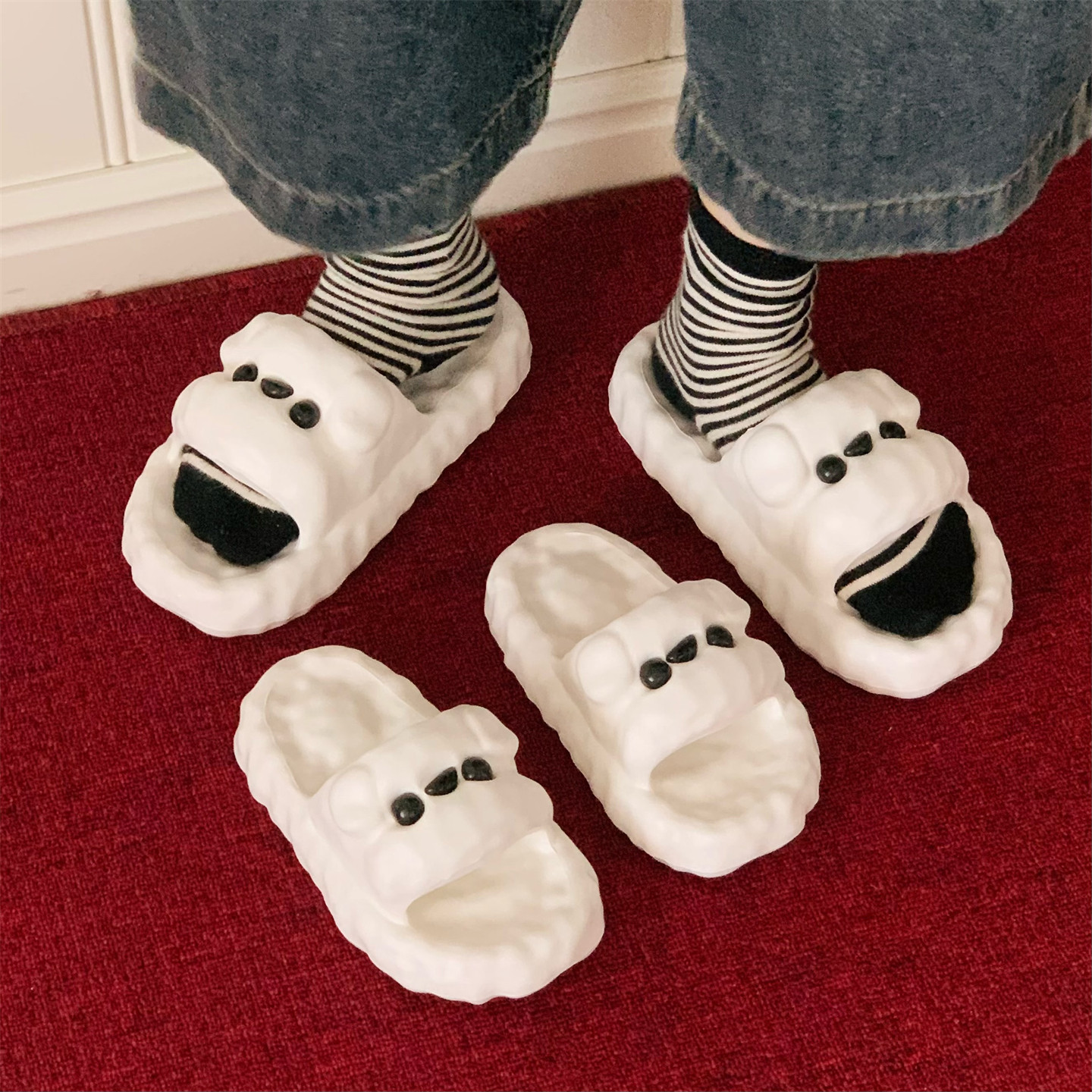 夏季外穿eva浴室儿童软萌泰迪狗狗拖鞋居家防滑防臭亲子凉拖鞋女,童鞋/婴儿鞋/亲子鞋,儿童凉拖鞋,淘宝优惠券,粉丝福利购,淘宝优惠卷