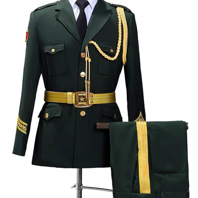 2025新款班仪仗队服装中学生升旗手护卫队礼服学校运动会