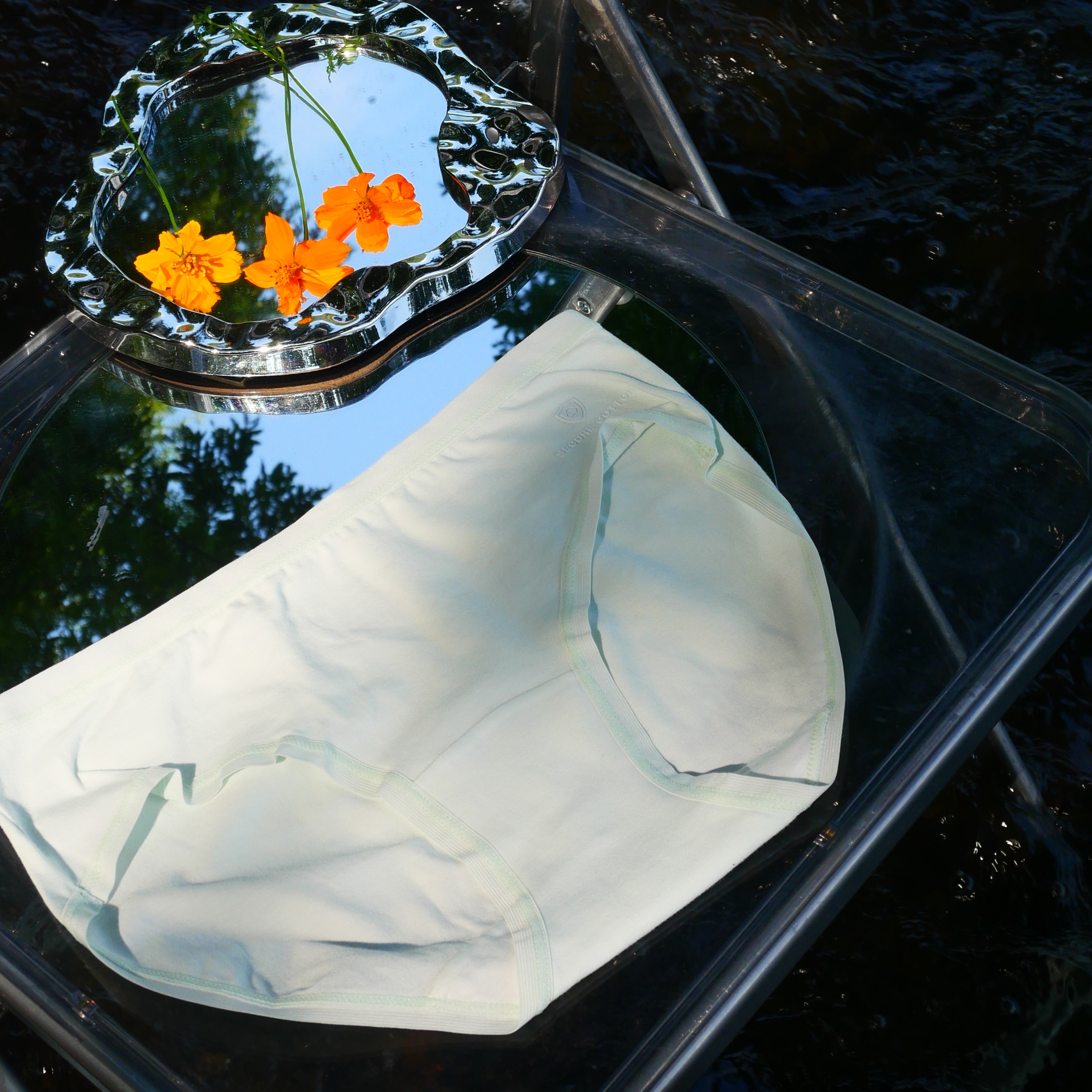 加长裆中腰A类医用级抗菌内裤女