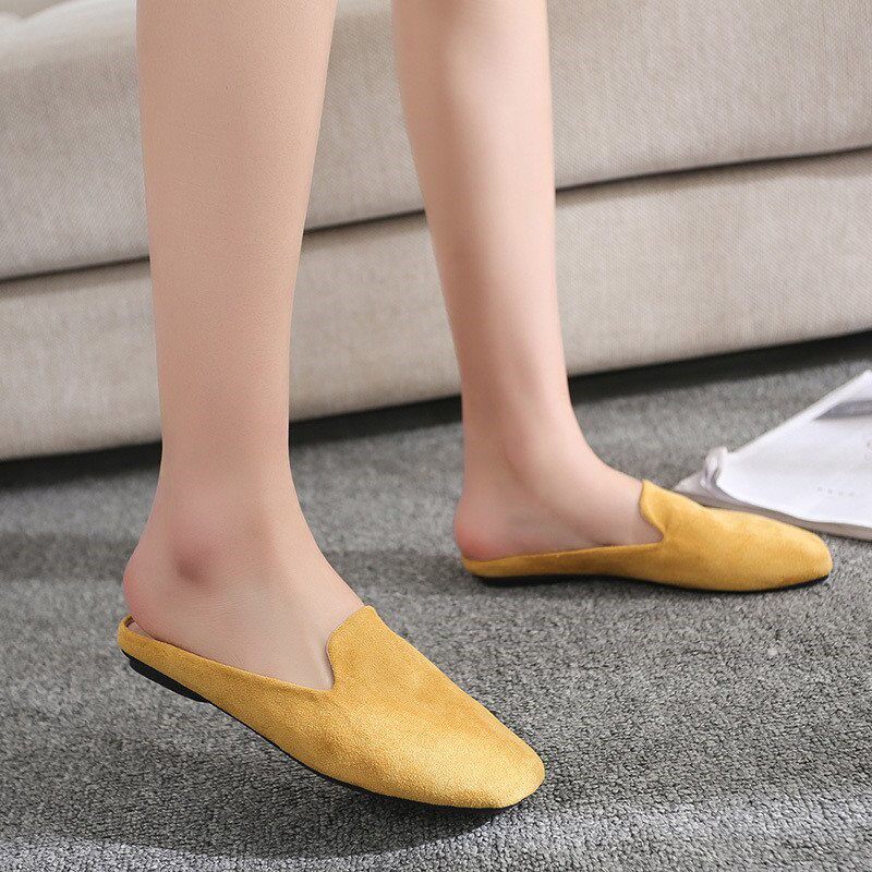 Office Large Flat bottom new pattern Backless summer Exorcism Spring Women's Shoes Baotou Semi slipperin the Women's Shoes, Slippers  category - from Buy2taobao.com to provide professional Taobao agent buy service
