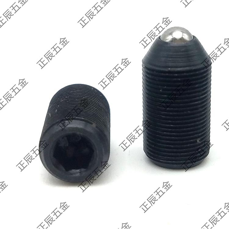 BMSJ3 4 5 6 8 细牙螺纹型球头柱塞 波珠螺丝 弹簧顶珠重载型