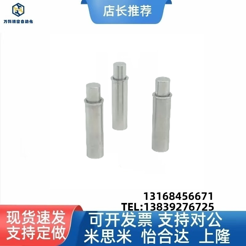 MPFS2-1.5-MPFS5-4平头销型小径弹柱塞ZAS21光身定位销 (ZC206-1)