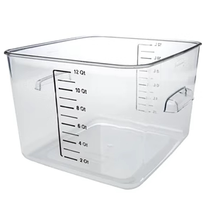 乐柏美保鲜盒可叠式冰箱收纳盒储存容器食品储物桶方形量筒6318