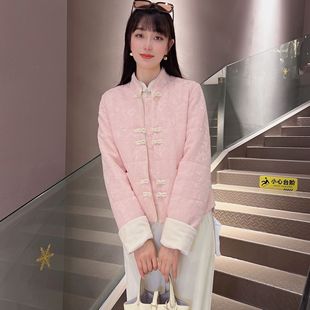 2024新中式 百搭显瘦棉服2422 气质时尚